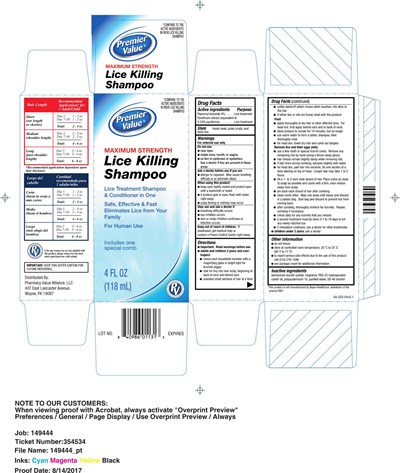 Carton (Premier Value Lice Killing Shampoo)